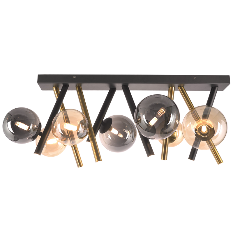CEILING LIGHT-CF485 BK/GD