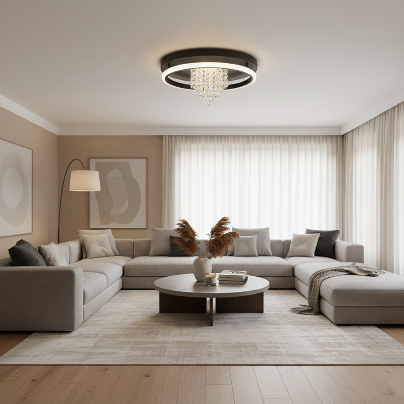 CELING LIGHT-CF486 BK CCT