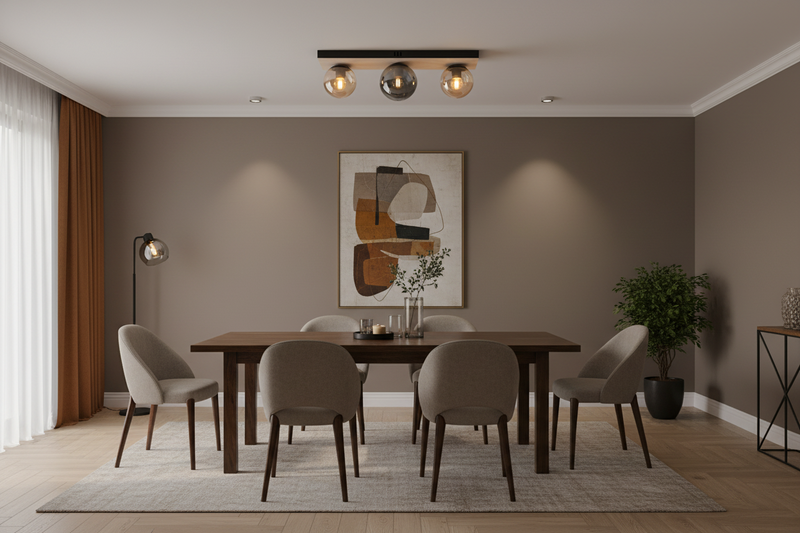 CEILING LIGHT-CF517 BLACK/AMBER
