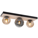 CEILING LIGHT-CF517 BLACK/AMBER