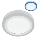 Bright Star CF548 LED Ceiling Light dual-color (4000K natural white and blue) flush-mount fixture.