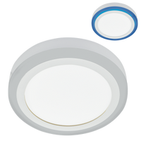 Bright Star CF548 LED Ceiling Light dual-color (4000K natural white and blue) flush-mount fixture.