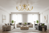 PENDENT LIGHT-CF570/6 GOLD
