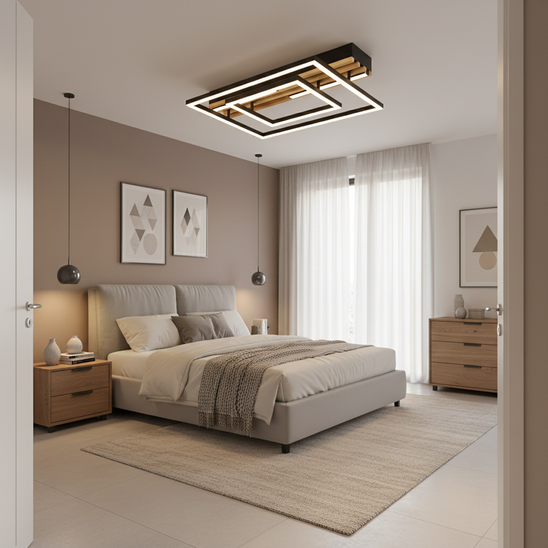 CEILING LIGHT-CF619 BLACK