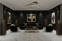 CEILING LIGHT-CF619 BLACK