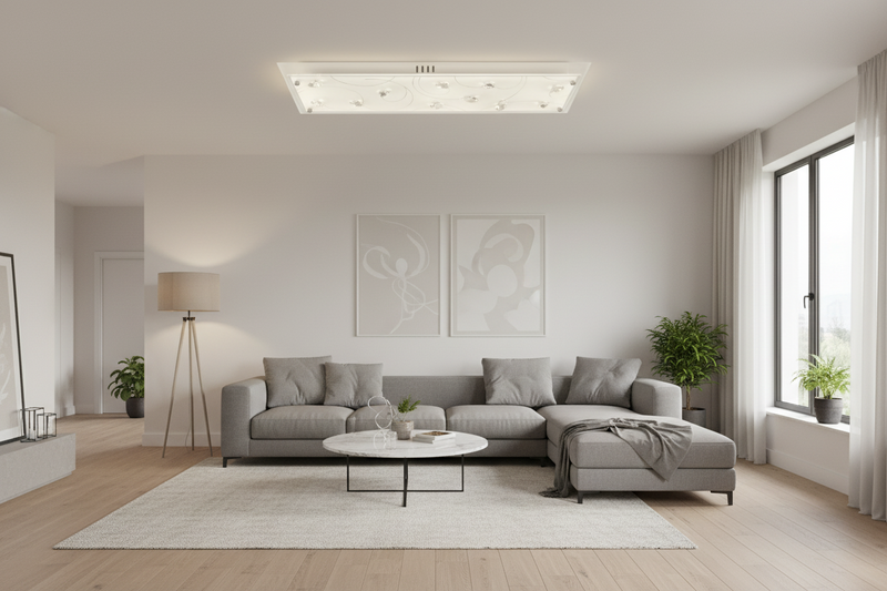 CEILING FITTING-CF634/4 WHITE