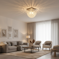 CEILING LIGHT-CF643/3 CHROME