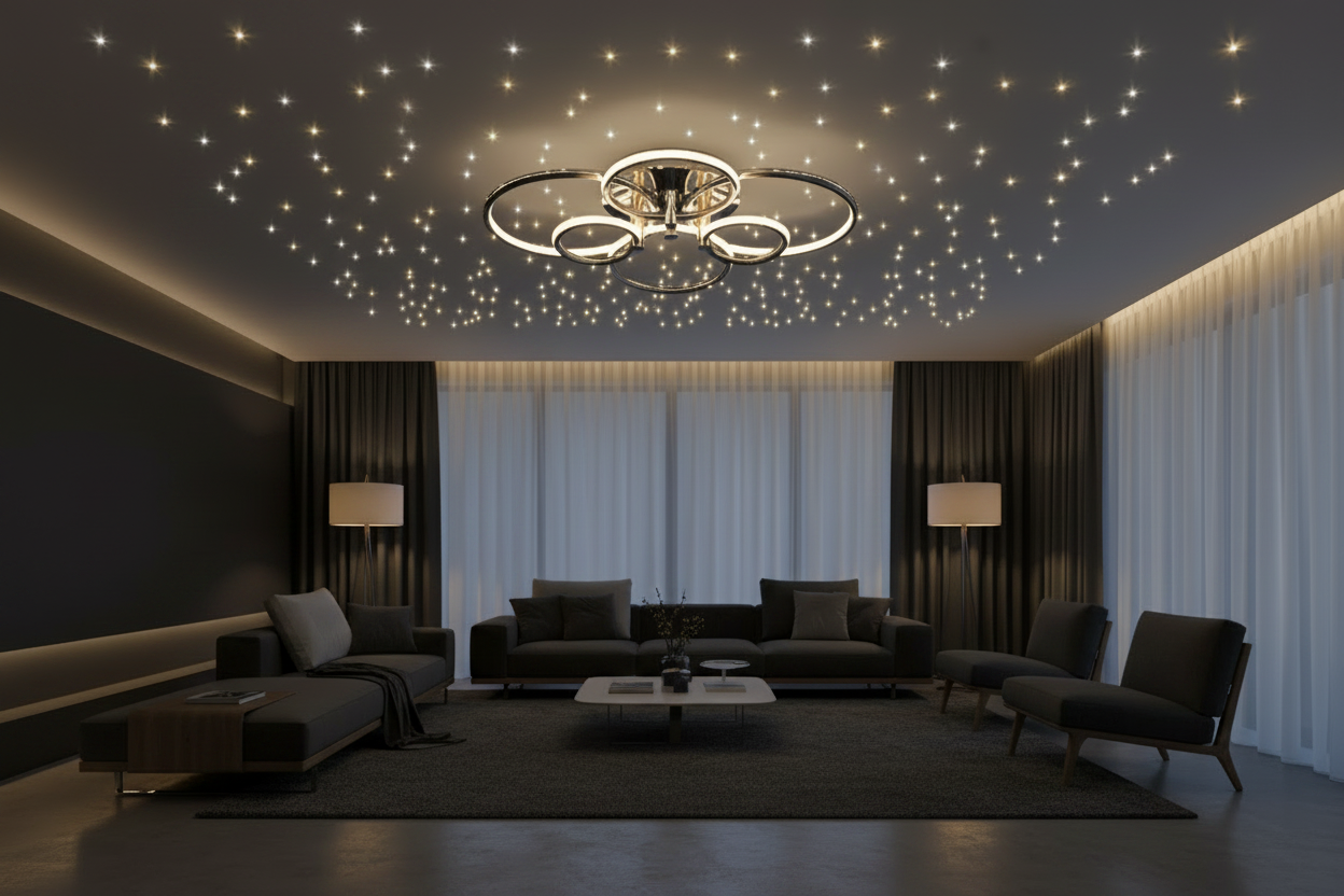 CEILING LIGHT-CF727 CHROME