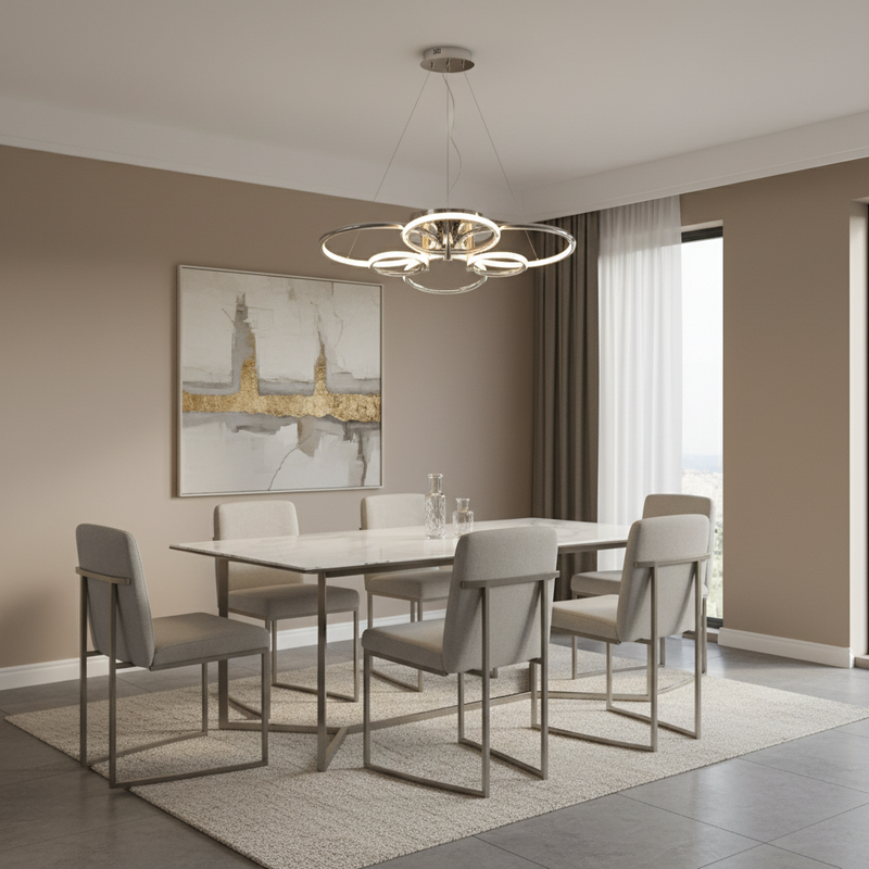 CEILING LIGHT-CF727 CHROME