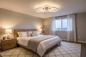 CEILING LIGHT-CF727 CHROME