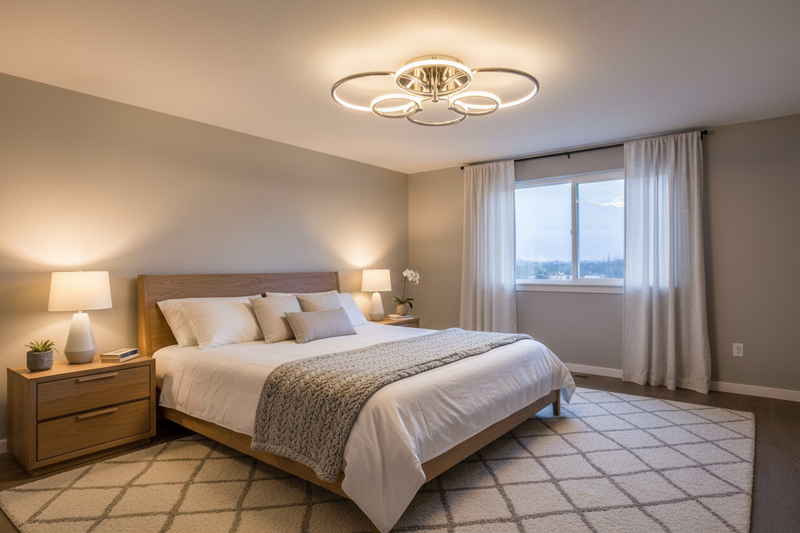 CEILING LIGHT-CF727 CHROME