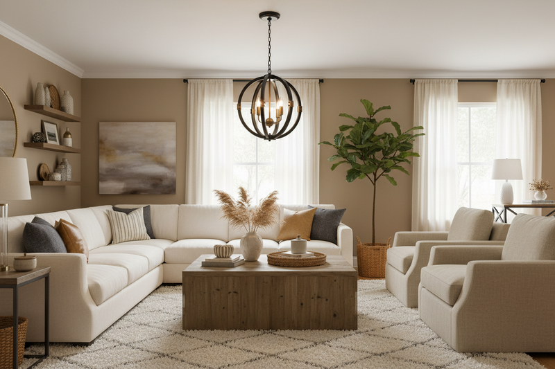 Pendent Light-CH081/3 BK/GD