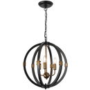 Pendent Light-CH081/3 BK/GD