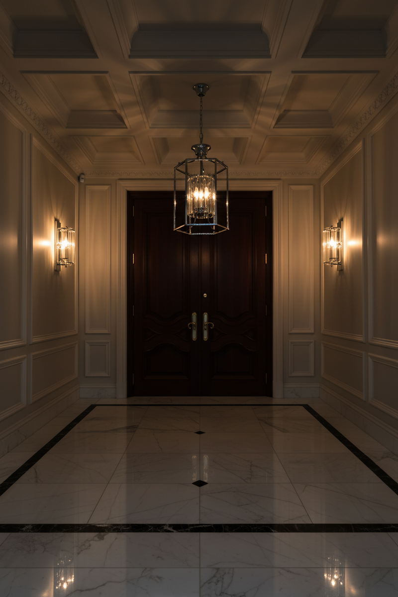 CHANDELIER-CH088/3 CHROME