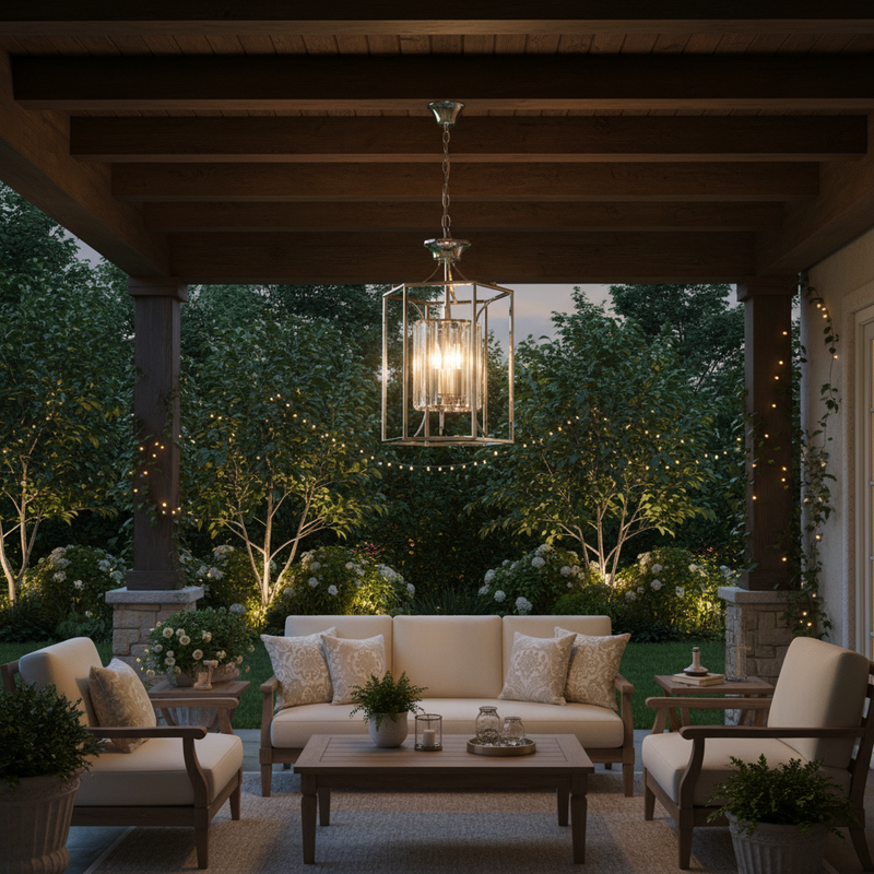CHANDELIER-CH088/3 CHROME