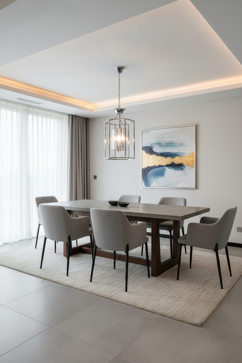 CHANDELIER-CH088/3 CHROME