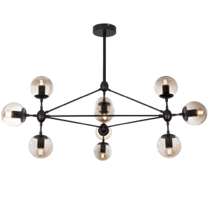 CHANDELIER-CH100/10 BLACK