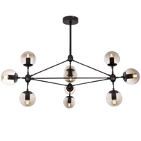 CHANDELIER-CH100/10 BLACK