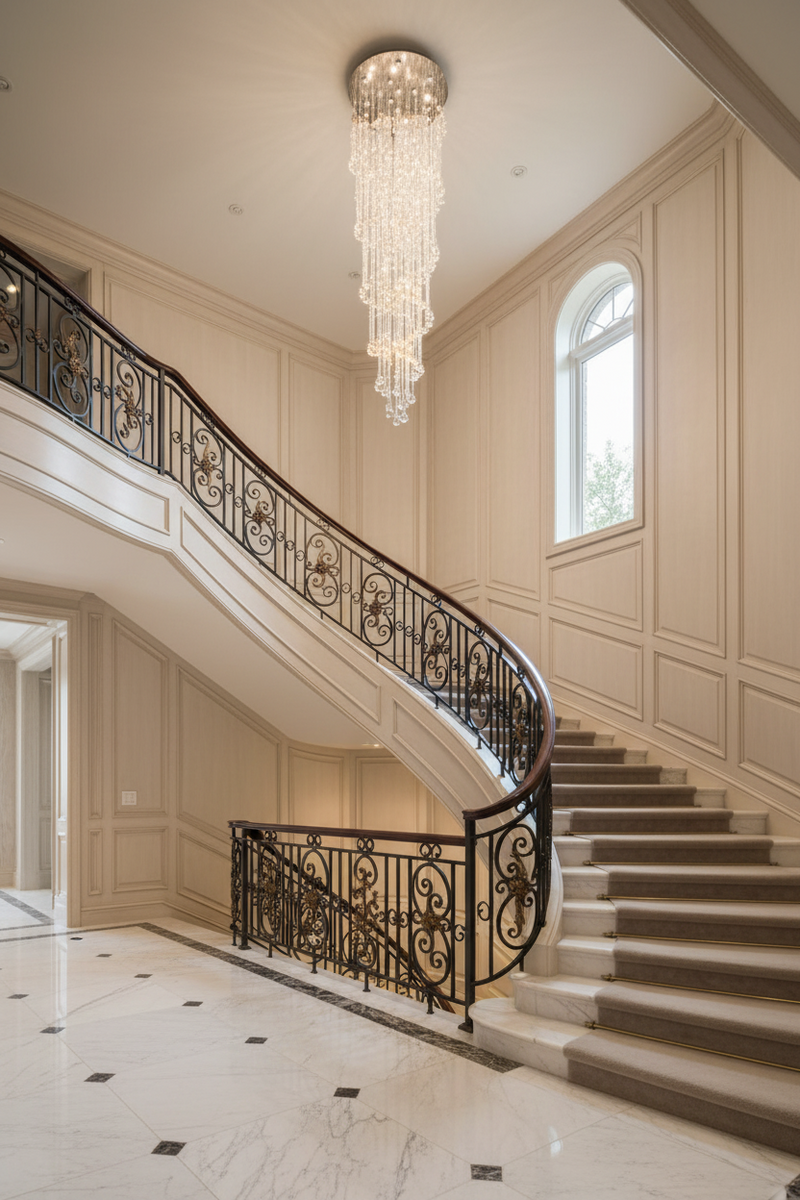 CHANDELIER LIGHT-CH233/10 CRYSTAL