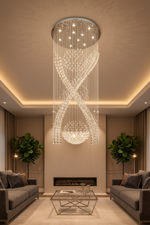 CHANDELIER-CH234/11 CRYSTAL