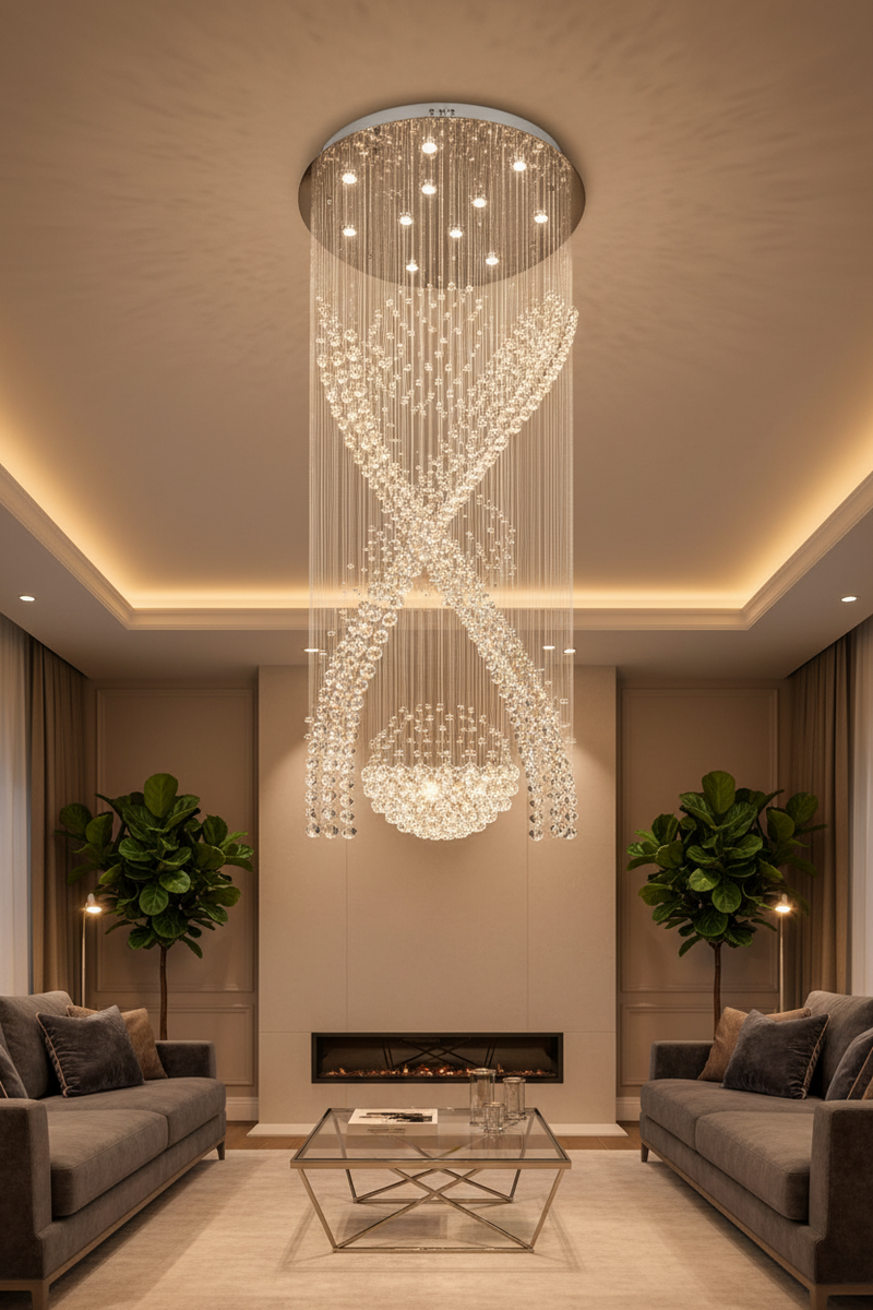 CHANDELIER-CH234/11 CRYSTAL