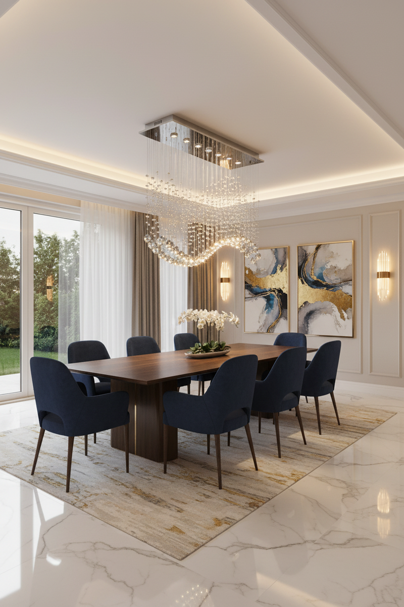 CHANDELIER-CH236/6 CRYSTAL