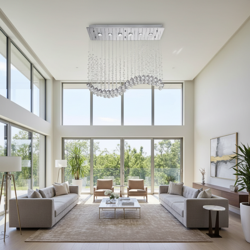 CHANDELIER-CH236/6 CRYSTAL