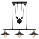 Pendent Lights-CH238/3 Black