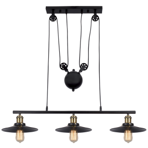 Pendent Lights-CH238/3 Black