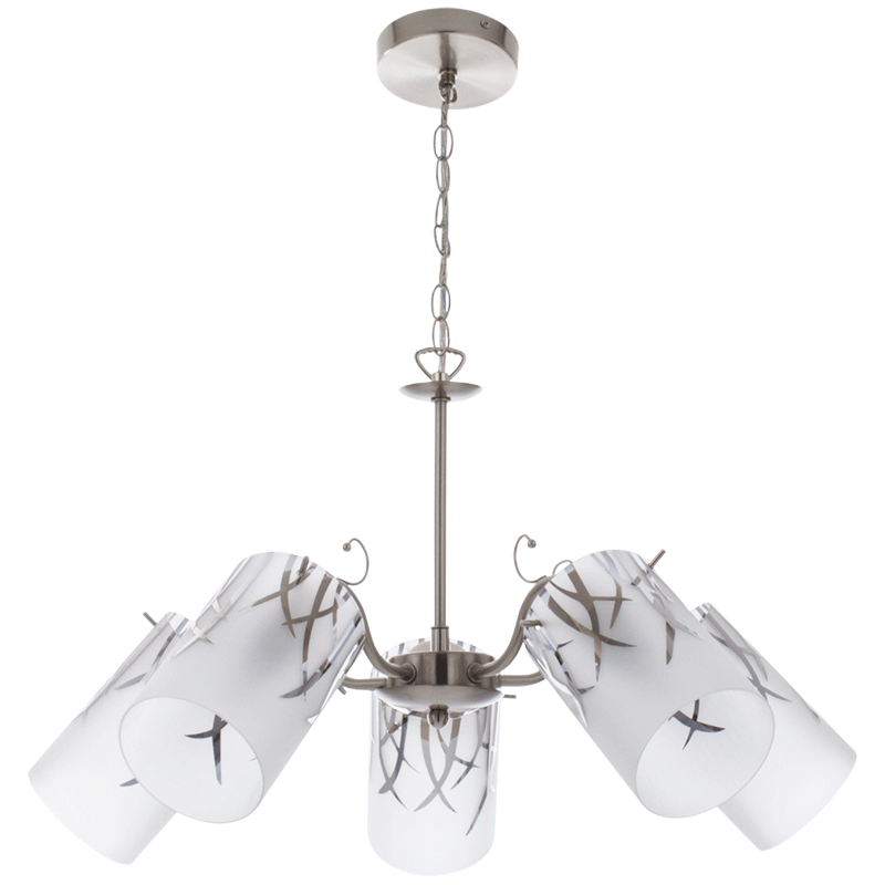 CHANDELIER-CH239/5 SATIN