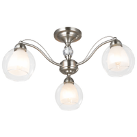 Bright Star CH252/3-Light Satin Chrome Chandelier