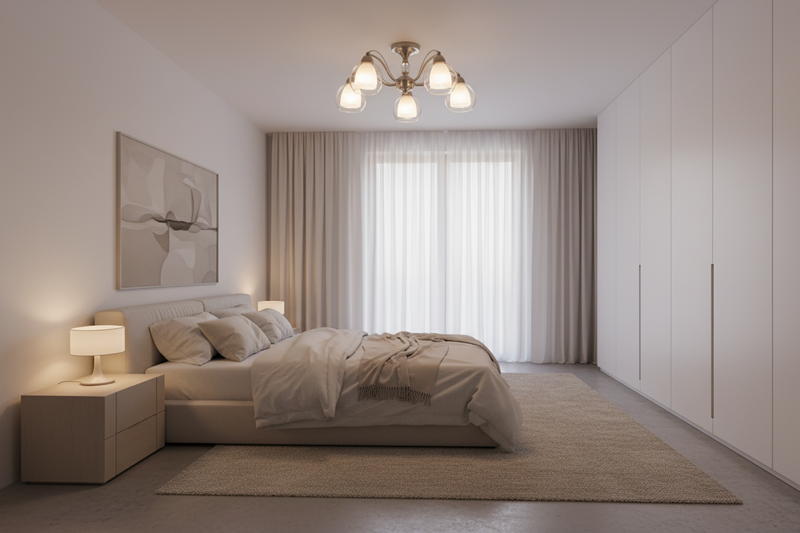 CHANDELIER-CH252/5 SATIN