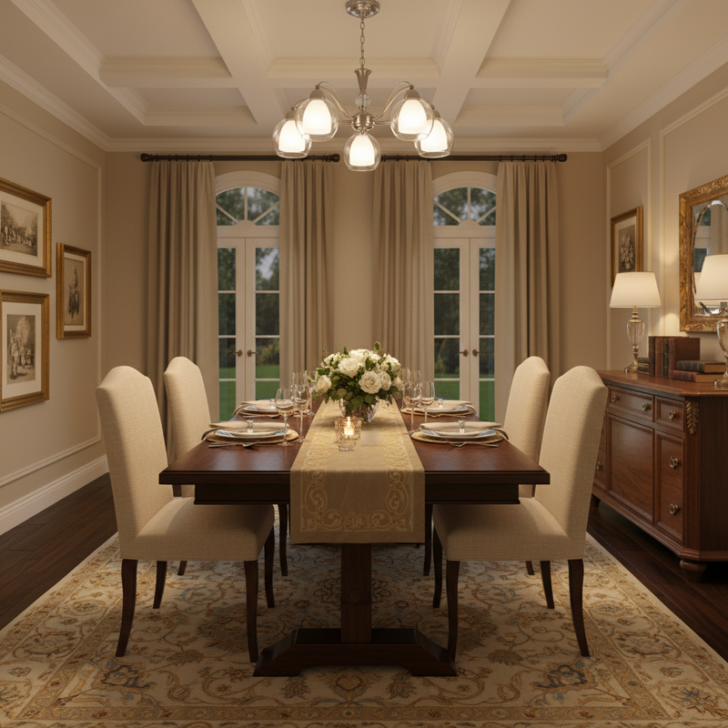 CHANDELIER-CH252/5 SATIN