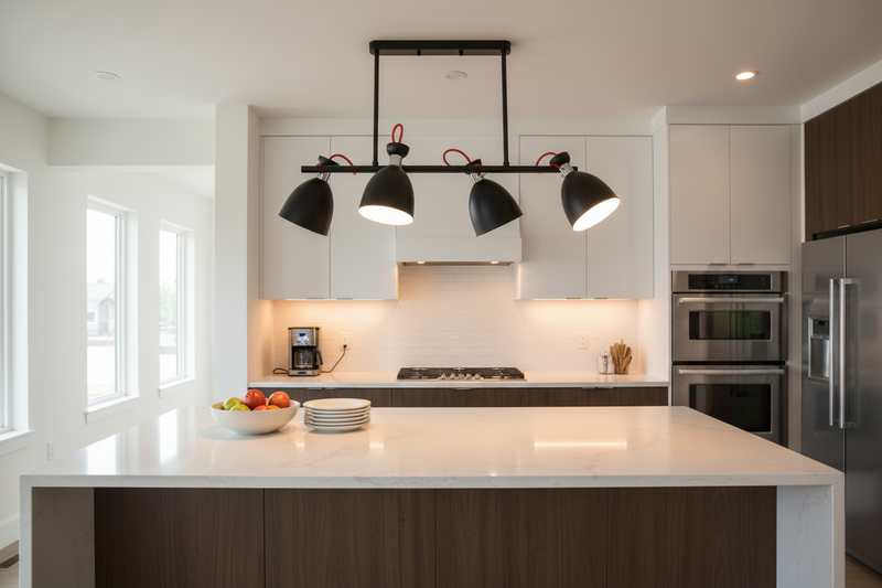 CHANDELIER LIGHT-CH259/4 BLACK