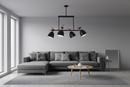 CHANDELIER LIGHT-CH259/4 BLACK