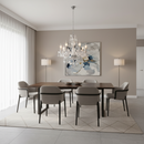CHANDELIER LIGHT-CH3054/6 CRYSTAL