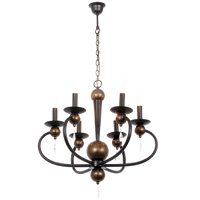 Pendent Light CH3063/6 BK/GD