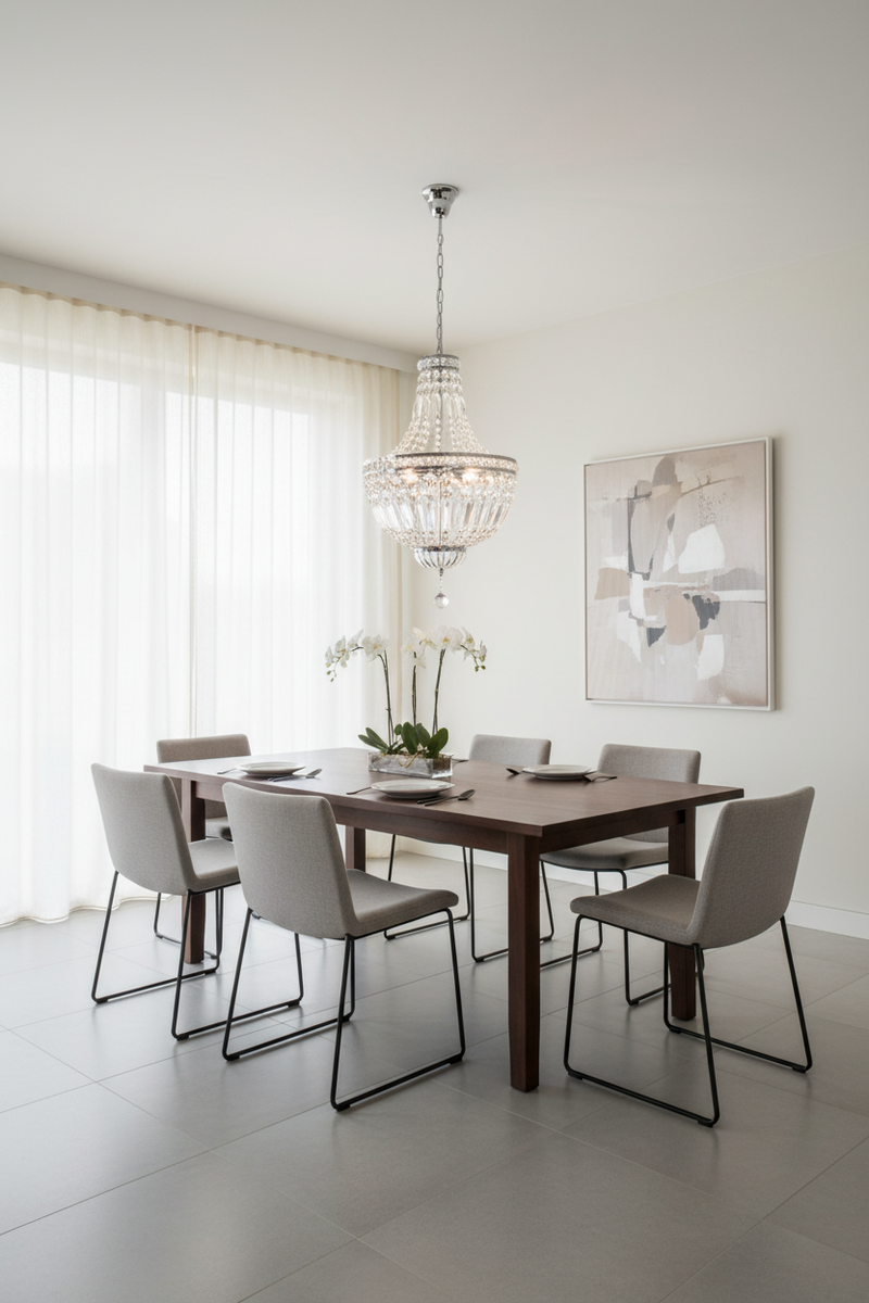 CHANDELIER-CH343 CHROME