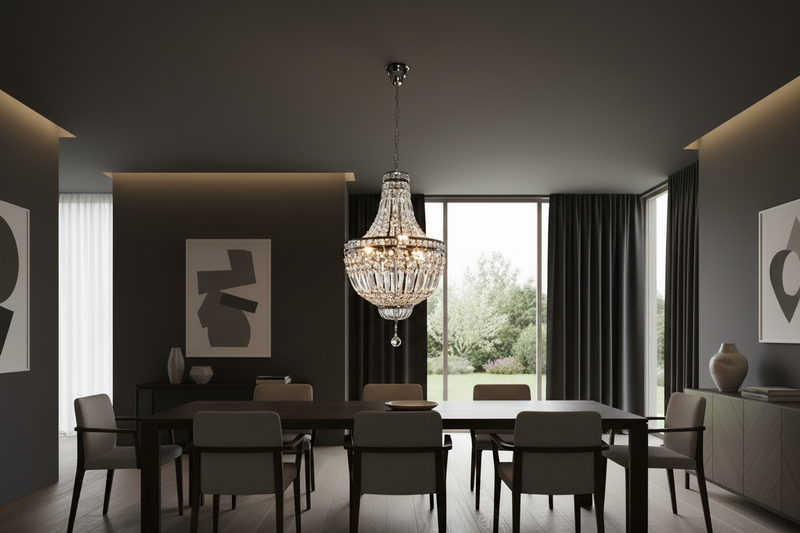 CHANDELIER-CH343 CHROME