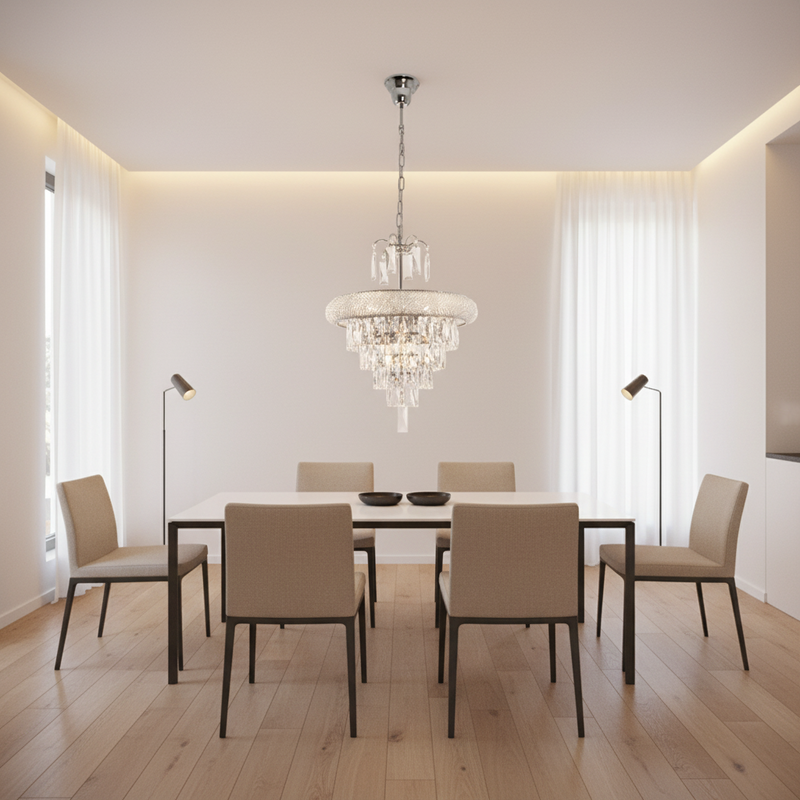 CHANDELIER-CH344 CHROME