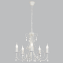 CHANDELIER LIGHT-CH360/5 FOSSIL WHITE
