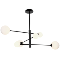 Pendent Light-CH393/6 Black