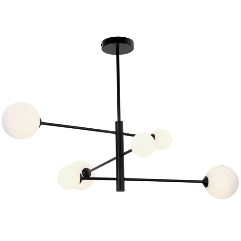Pendent Light-CH393/6 Black