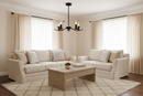 CHANDELIER-CH395/5 BLACK