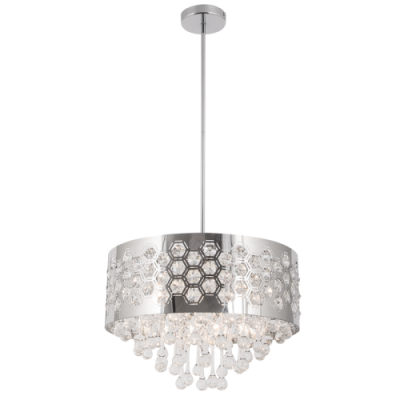 CHANDELIER-CH473/4 CHROME