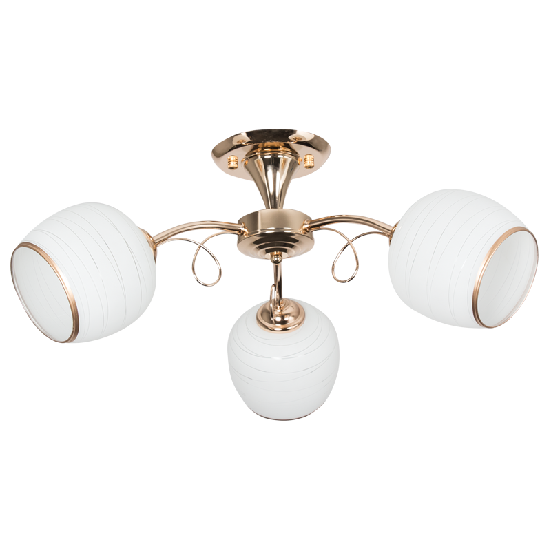 CHANDELIER-CH491/3 GOLD
