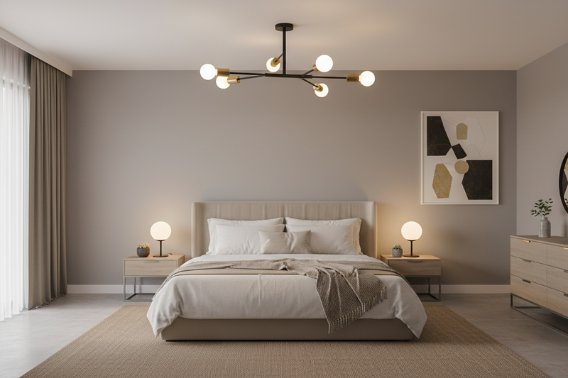 PENDANT-CH507/4 BK/AB