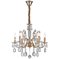 CHANDELIER LIGHT-CH511/6 CRYSTAL