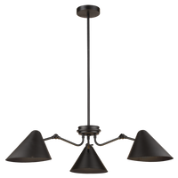 Pendent Light-514/3 Black