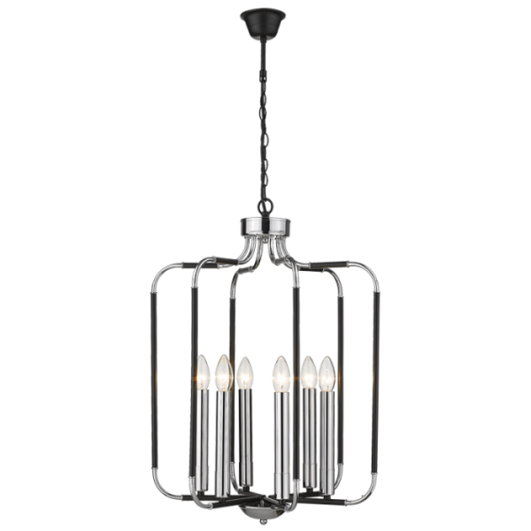 CHANDELIER LIGHT-CH515/6 CHROME